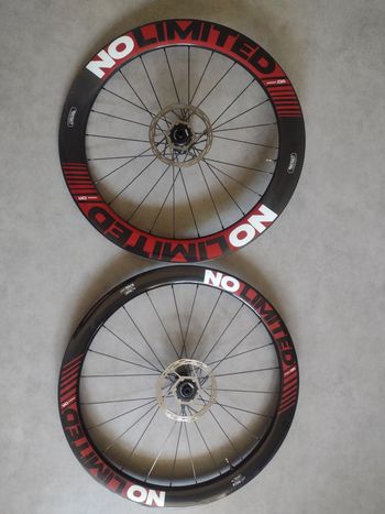 Used No limited whellset tlr disc 2023 Wheels