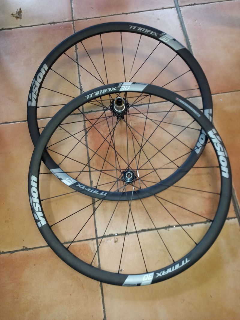 Vision SC 30 Disc TLR Carbon Wheelset 2025 Wheels usato