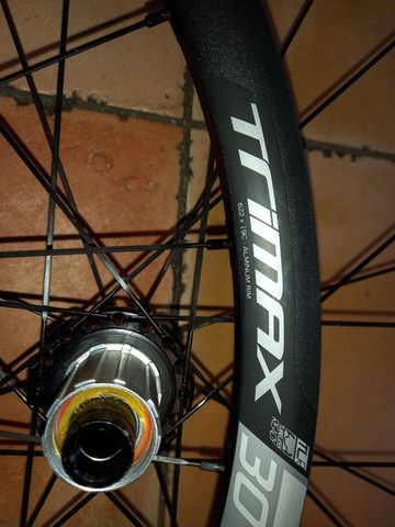 Brugt Vision SC 30 Disc TLR Carbon Wheelset 2025 bike — billede 2 af 4