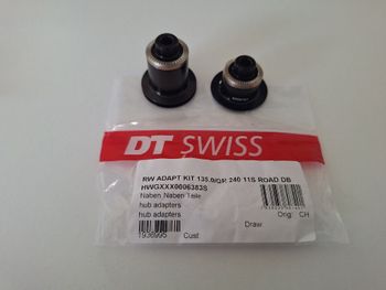 Used Dt Swiss DT Swiss 5 x 135 mm HWGXXX0006383S Adapter 2022 bike — image 1 of 2