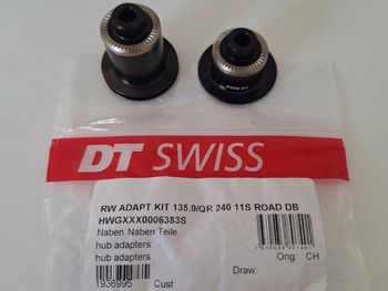 Used Dt Swiss DT Swiss 5 x 135 mm HWGXXX0006383S Adapter 2022 bike — image 2 of 2