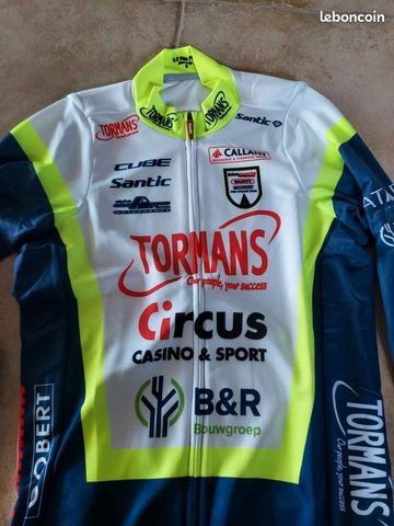 Used Santic Veste neuve mi saison S équipe pro Cycling Clothing
