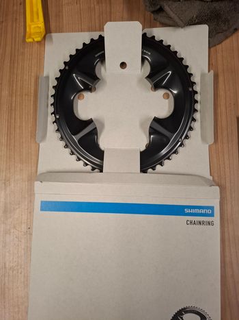 Used Shimano Ultegra Chainring 50T 2*12-speed 2025 bike — image 1 of 2
