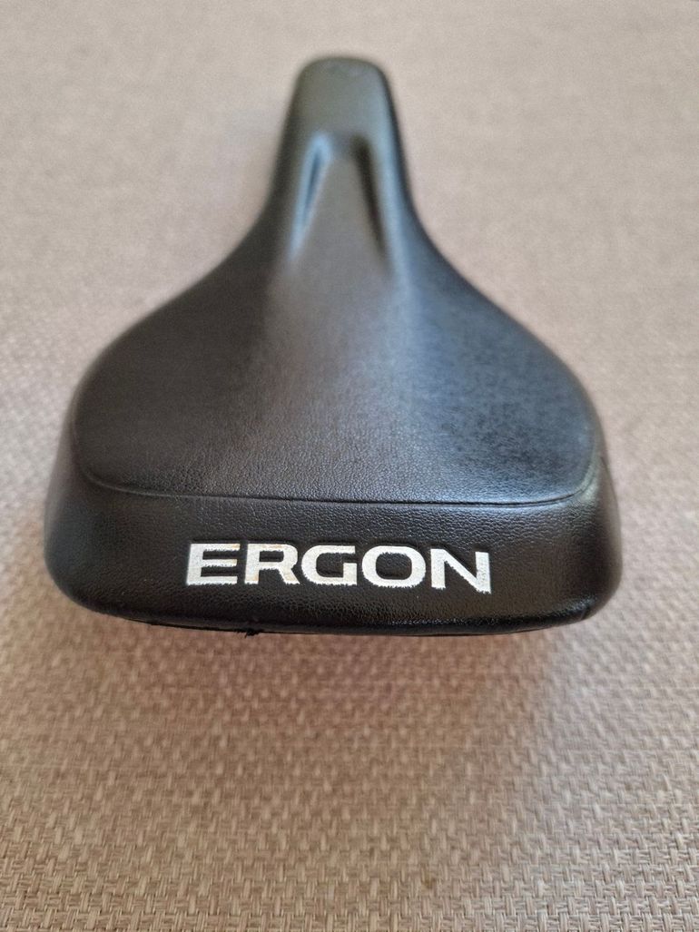 Ergon Ergon SMR3-S Comp Saddle Small TiNox Rails Black null
