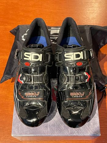 Gebrauchtes Sidi Ergo 2 Carbon Road Cycling Shoes 2008 Cycling Shoes