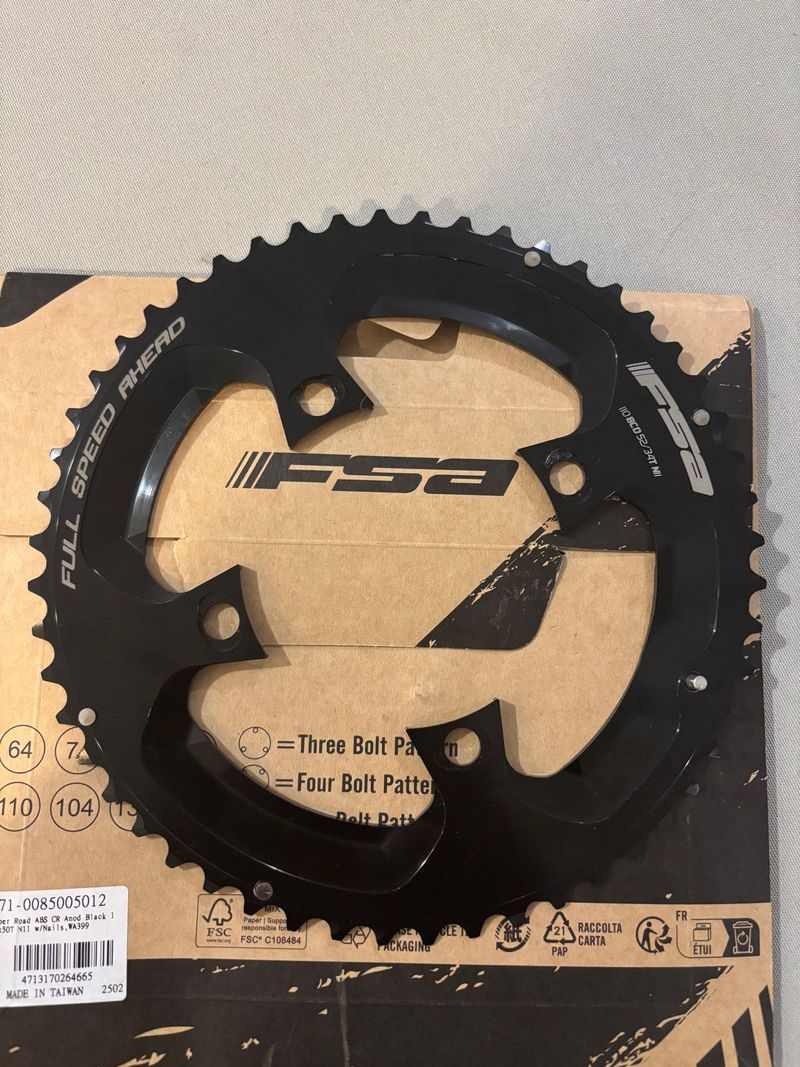 Used Fsa corona da 52 denti 2025 Drivetrain & Pedals