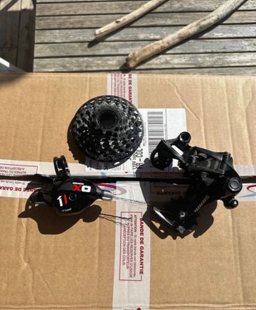 Brugt Sram XO DH mini groupe 2024 Drivetrain & Pedals