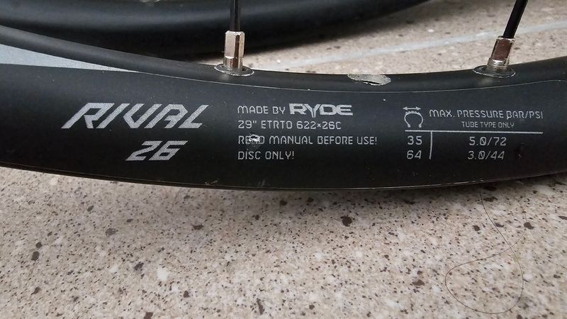 Used Ktm rival 26 29" 2025 bike — image 3 of 3
