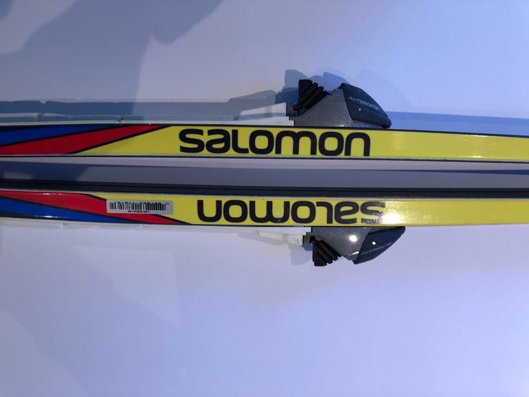 Used Salomon Salomon Equipe Junior Skate Skis 156cm SNS Profil bike — image 4 of 4