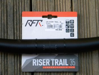 Used Cube RFR Handlebar Riser TRAIL 35 35 mm x 780 mm x 20 mm x 9° 2025 bike — image 4 of 8