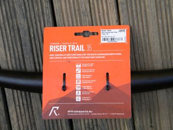 Used Cube RFR Handlebar Riser TRAIL 35 35 mm x 780 mm x 20 mm x 9° 2025 bike — image 5 of 8