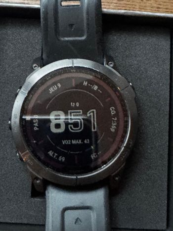 Used Garmin fenix 7 Saphir Solar GPS Watch Electronics