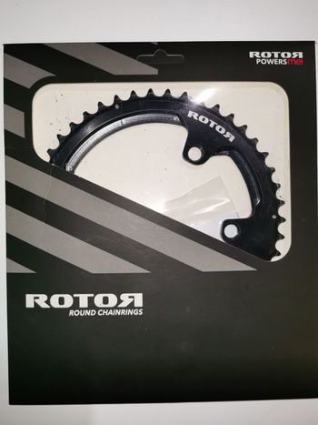 Rotor Round rings 2X BCD 110x4 2024 Drivetrain & Pedals usato