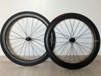 Used Mavic Cosmic SL 45 Disc Carbon UST Wheelset Wheels