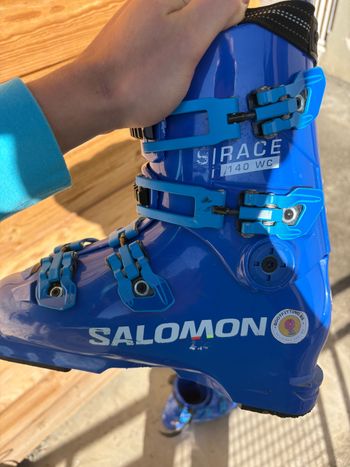 Salomon Ski Competition Boots bike usato — immagine 3 di 5