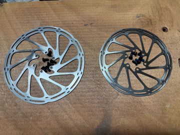 Used Sram coppia Centerline rounded 180+160mm 2025 Brakes