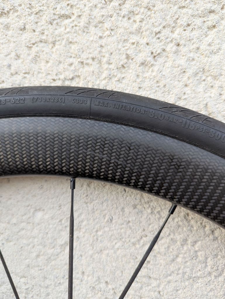 Brugt Mavic 45 SL/SLR Carbon Wheels bike — billede 5 af 5