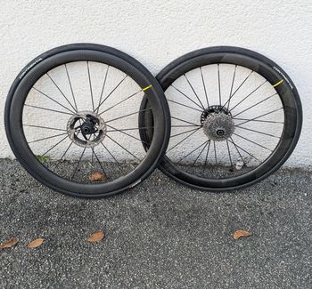 Brugt Mavic 45 SL/SLR Carbon Wheels Wheels