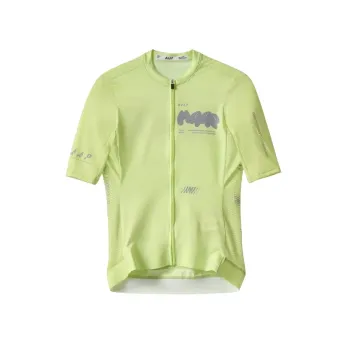 Brugt MAAP Aerate Pro Air Jersey 3.0 Shadow Lime 2025 Cycling Clothing