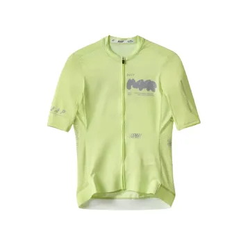 Brugt MAAP Aerate Pro Air Jersey 3.0 Shadow Lime 2025 bike — billede 1 af 3
