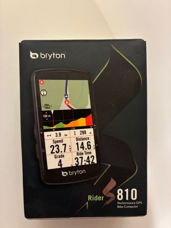 Bryton rider 810 bike usato — immagine 1 di 2