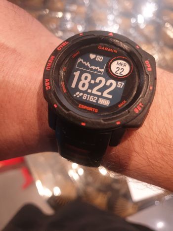Used Garmin Instinct Esports Edition GPS Smartwatch Electronics