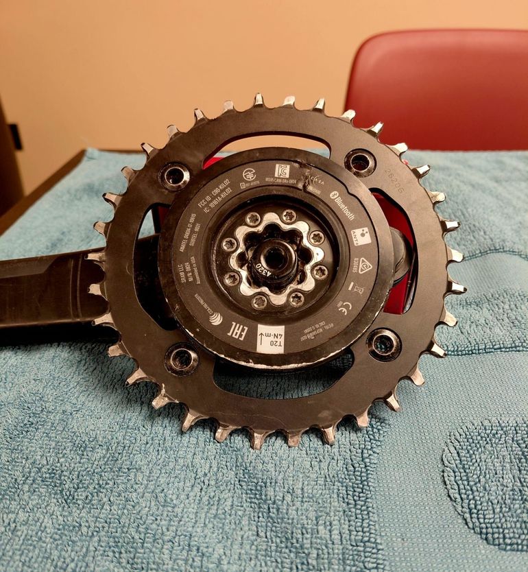 Brugt Sram powermeter XX1 Eagle dub boost 172, 5 2023 bike — billede 4 af 4