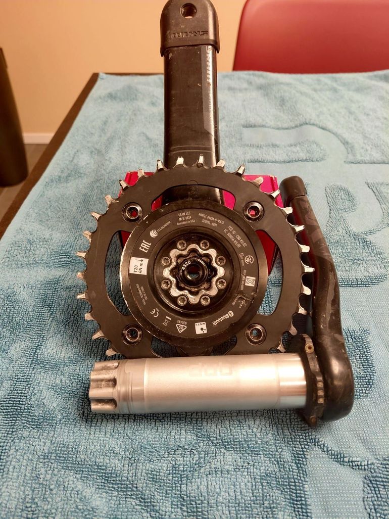 Brugt Sram powermeter XX1 Eagle dub boost 172, 5 2023 bike — billede 2 af 4