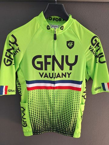 Tweedehands GFNY Maglia GFNY Vaujany Taglia S 2022 Cycling Clothing