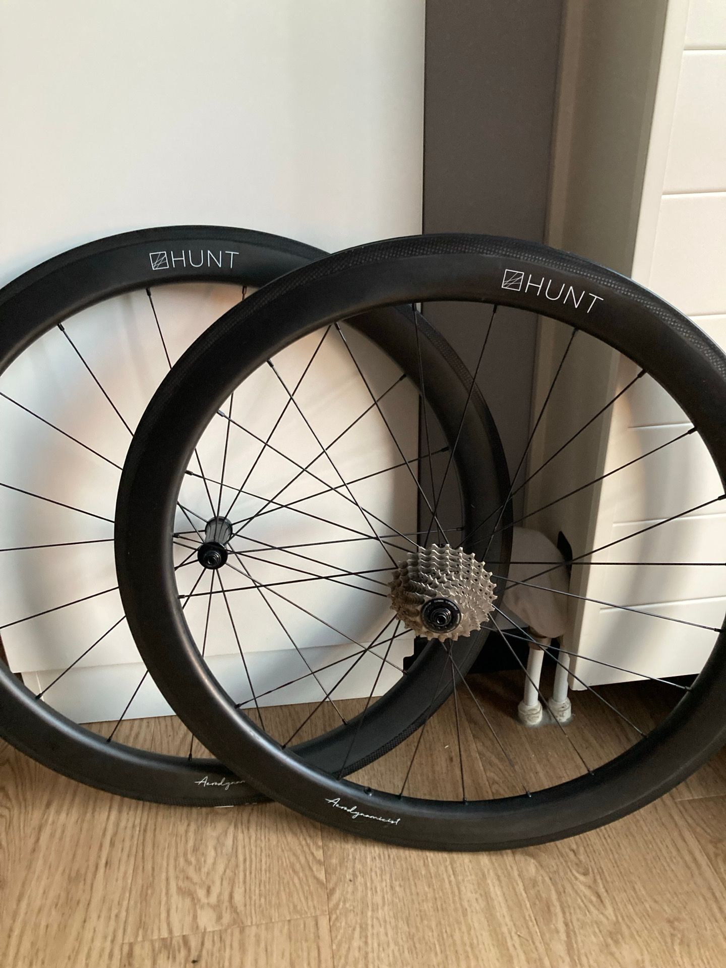 Hunt Hunt 52 Carbon Aerodynamicist Wheelset (Crashed) null