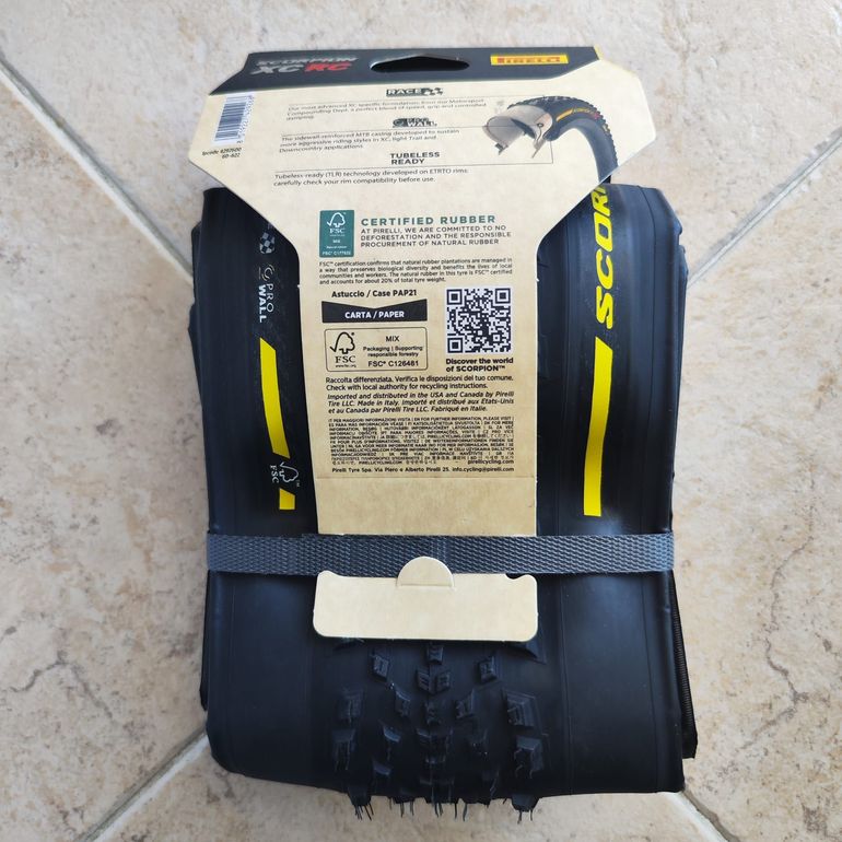 Used Pirelli Pneu  Scorpion Race XC RC Team Edition 29x2.4" ProWall dobrável bike — image 2 of 5