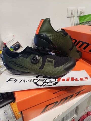 Dmt SCARPE MTB KM3 green 41 - M001020KM3-A-R1-0037-41 2024 Cycling Shoes usato