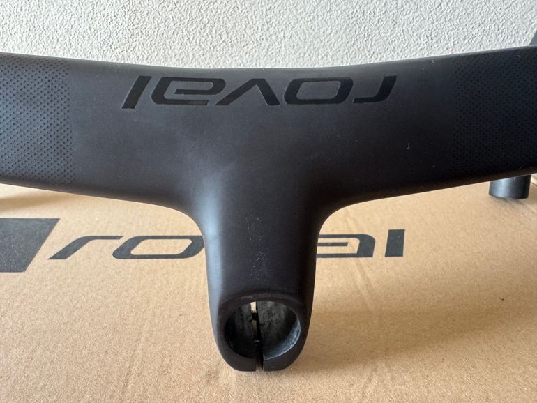 ROVAL RAPIDE COCKPIT 90mm×380mm Specialized Roval Rapide Cockpit Matte Carbon / Gloss Black