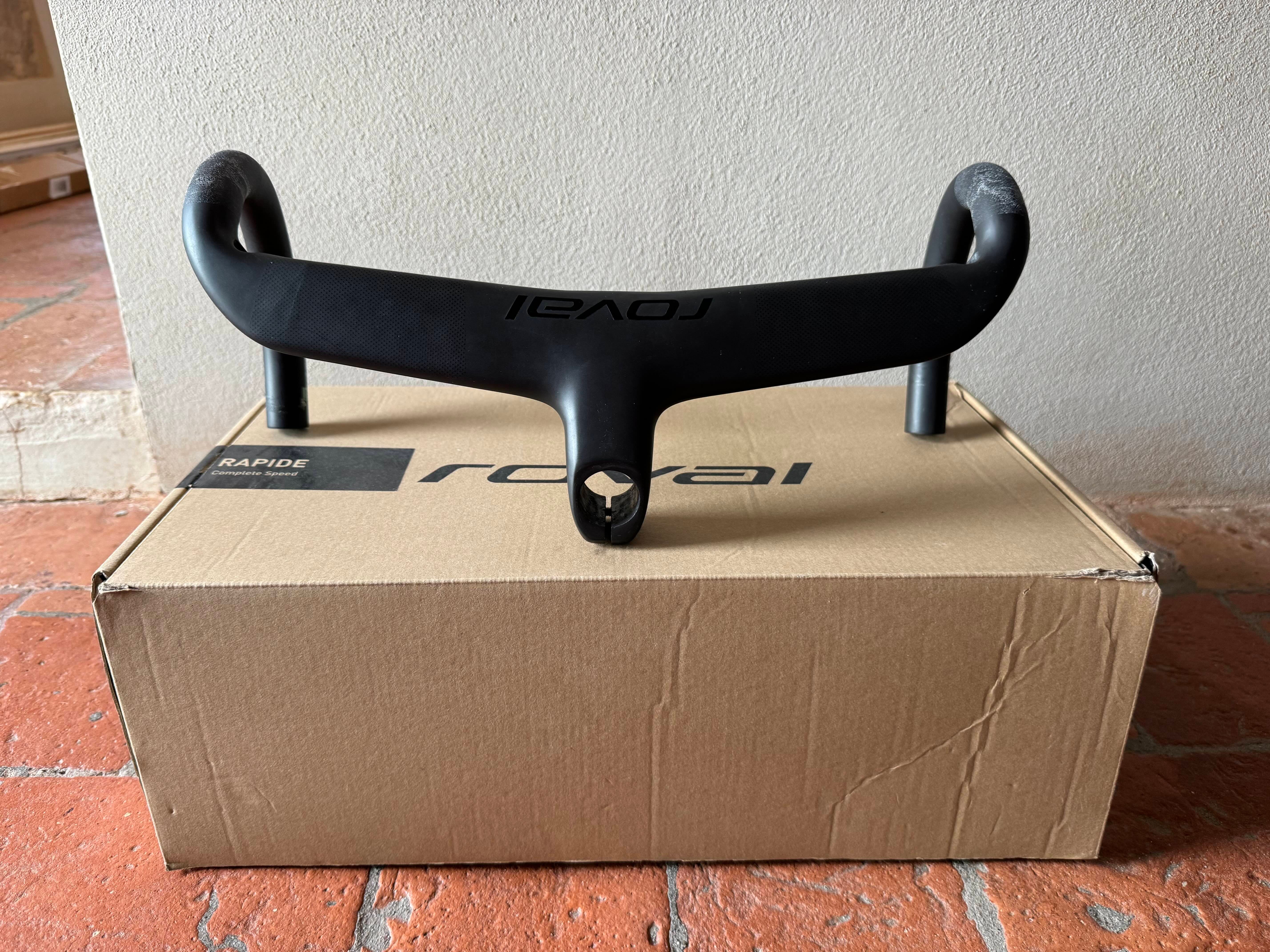 ROVAL RAPIDE COCKPIT 90mm×380mm Roval Rapide Cockpit - Team Edition