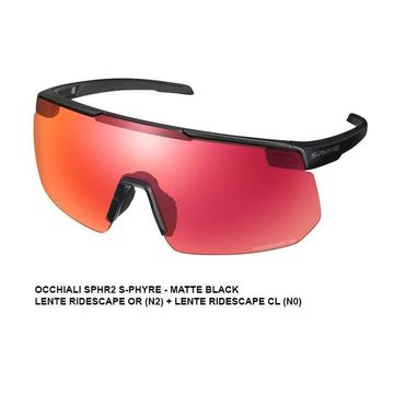 Brugt Shimano S-PHYRE 2 Ridescape Off-Road Glasses Cycling Accessories