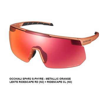 Brugt Shimano S-PHYRE SPHR2 Glasses with Ridescape RD Lens 2024 Cycling Accessories