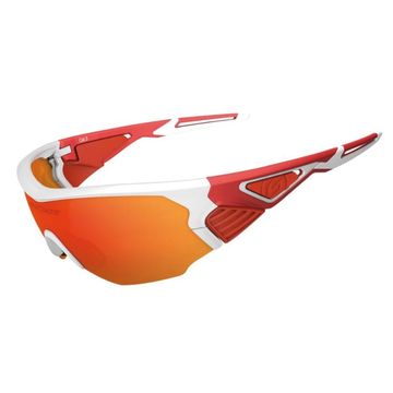 Used Suomy Roubaix Occhiali White/Red/Orange Cycling Accessories