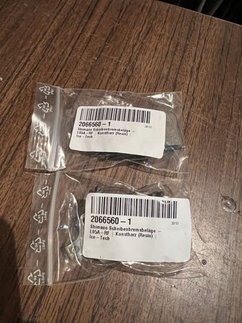 Used Shimano 2x L05A-RF | Resin | Ice-Tech bike — image 1 of 3