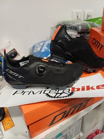 Dmt SCARPE MTB KM4 black 41 - M001021KM4-A-R1-0019-41 2024 Cycling Shoes usato