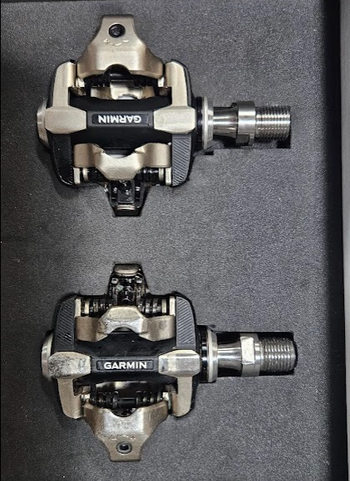 Used Garmin Rally XC100 Powermeter SPD Pedals 2024 Drivetrain & Pedals
