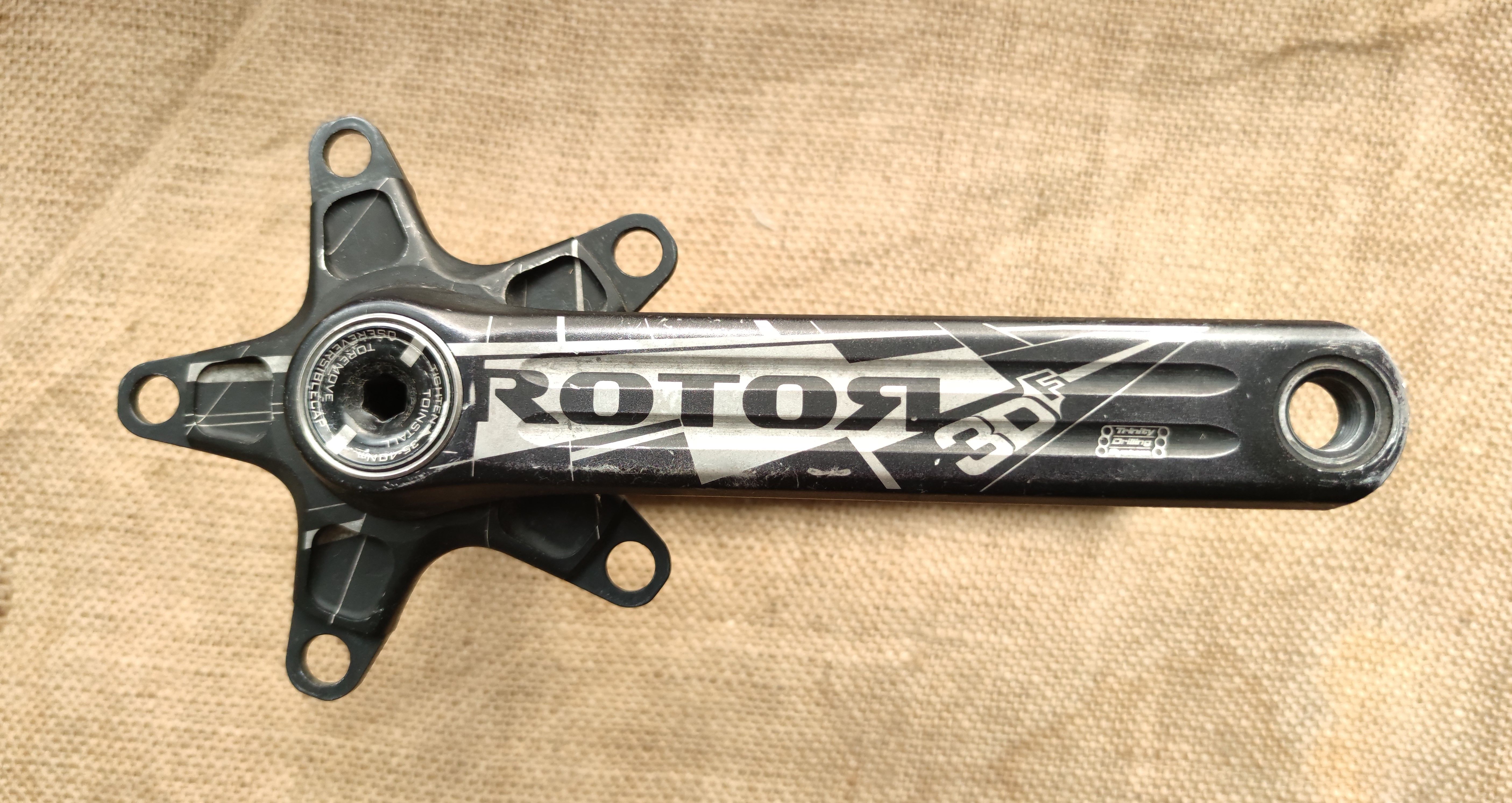 Rotor Rotor 3DF Double Compact Crankset 110BCD null