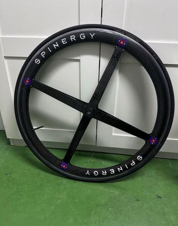 Roue Avant Carbone Spinergy Rev X 700c – Clincher, Frein Sur Jante, Pour Vélo De Route/triathlon
