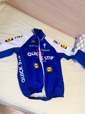 Used vermarc chaqueta térmica Quick step 2015 Cycling Clothing