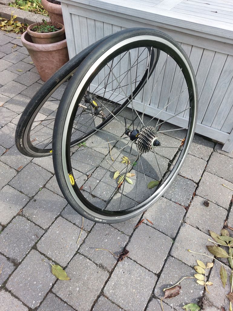 Brugt Mavic Aksium Elite UST Wheelset 2019 bike — billede 5 af 5