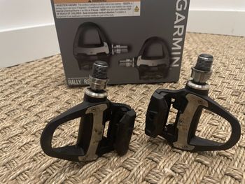 Used Garmin Rally RS200 Dual-Sensing Power Meter Pedals 2025 Cycling Accessories