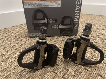 Used Garmin Rally RS200 Dual-Sensing Power Meter Pedals 2025 Cycling Accessories