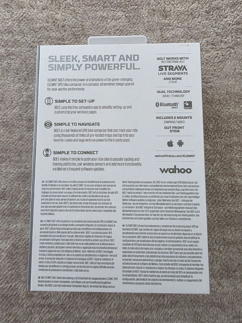Used Wahoo Element Bolt 2018 bike — image 7 of 8