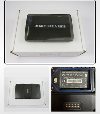 Used navigator 6 moto bmw gps bmw navigator VI phase 2 neuf jamais allumé 2023 bike — image 1 of 5