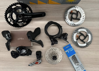Brugt SHIMANO GRX RX825 DI2 2X12V Groupset
