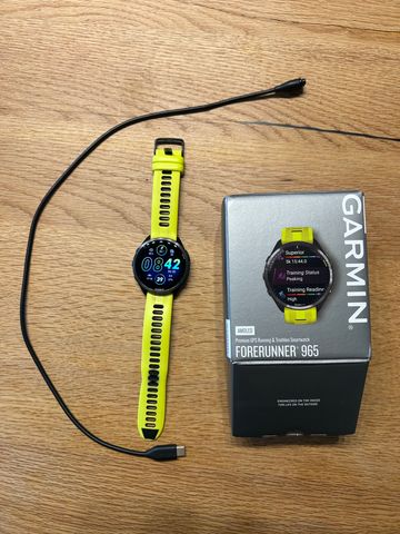 Used Garmin Forerunner 965 GPS Running Smartwatch 2023 Cycling Accessories